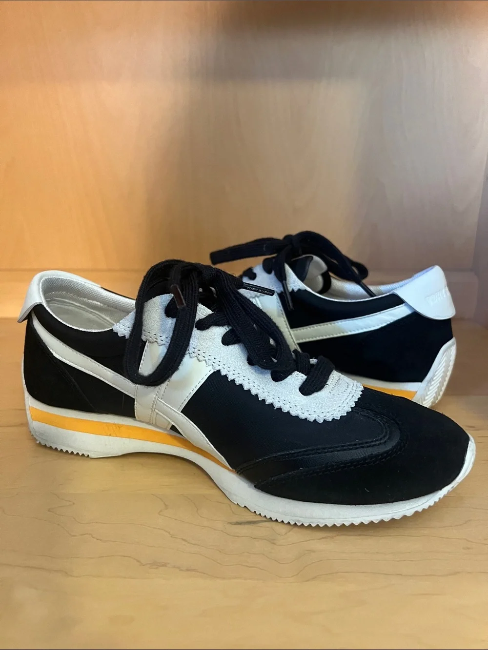 Tory Burch Hank Sneakers Perfect Black/New Ivory
